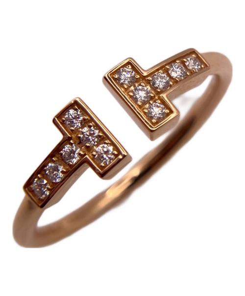 TIFFANY & Co.（ティファニー）TIFFANY & Co. (ティファニー) Tワイヤーダイヤリング サイズ:18号の古着・服飾アイテム