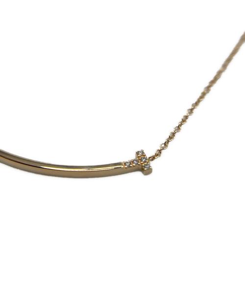 TIFFANY & Co.（ティファニー アンド コー）TIFFANY & Co. (ティファニー) Tスマイルスモールダイヤネックレス サイズ:スモールの古着・服飾アイテム