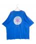 BALENCIAGA (バレンシアガ) ロゴTシャツ ブルー サイズ:S：35000円