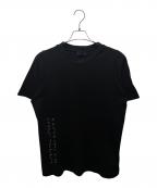 MONCLERモンクレール）の古着「ロゴパッチクルーネックTシャツ」｜ブラック