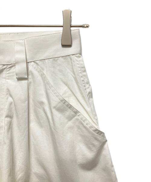 ALEXANDER WANG（アレキサンダー・ワン）ALEXANDER WANG (アレキサンダーワン) ワイドカーゴパンツ ホワイトの古着・服飾アイテム