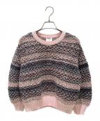 CHANELシャネル）の古着「ツイードニット」｜ピンク