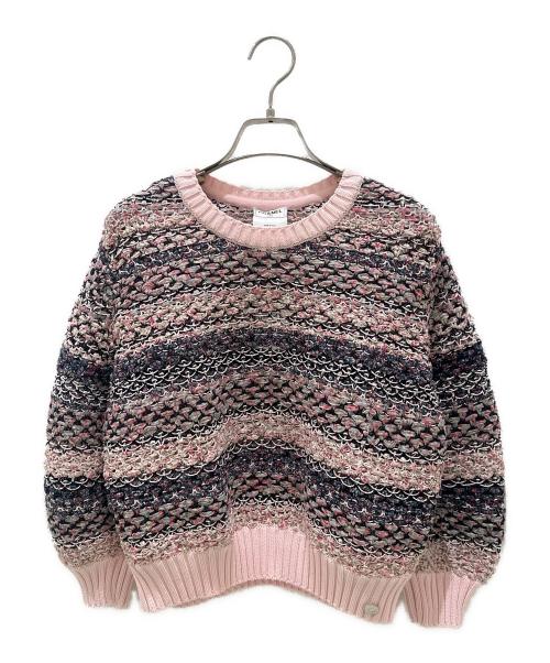 CHANEL（シャネル）CHANEL (シャネル) ツイードニット ピンク サイズ:38の古着・服飾アイテム