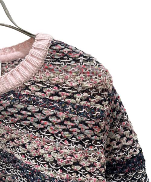 CHANEL（シャネル）CHANEL (シャネル) ツイードニット ピンク サイズ:38の古着・服飾アイテム