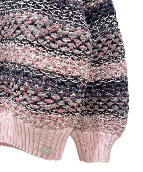 CHANEL（シャネル）CHANEL (シャネル) ツイードニット ピンク サイズ:38の古着・服飾アイテム