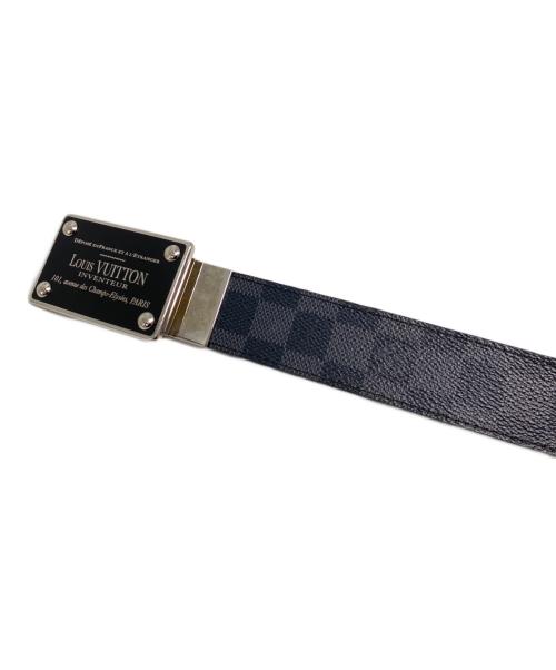 LOUIS VUITTON（ルイ ヴィトン）LOUIS VUITTON (ルイ ヴィトン) ダミエ・グラフィット サンチュール・アンヴァントゥール サイズ:85/34の古着・服飾アイテム