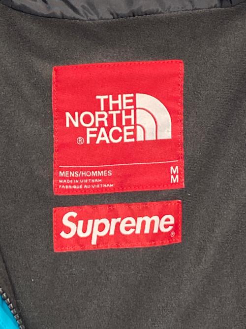SUPREME（シュプリーム）Supreme (シュプリーム) THE NORTH FACE (ザ ノース フェイス) ARC LOGO MOUNTAIN PARKA ブルー×ブラック サイズ:Mの古着・服飾アイテム