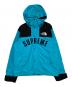 Supreme（シュプリーム）の古着「ARC LOGO MOUNTAIN PARKA」｜ブルー×ブラック
