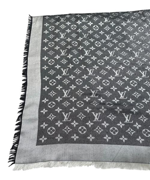 LOUIS VUITTON（ルイ ヴィトン）LOUIS VUITTON (ルイ ヴィトン) モノグラムストール　M71378 グレーの古着・服飾アイテム