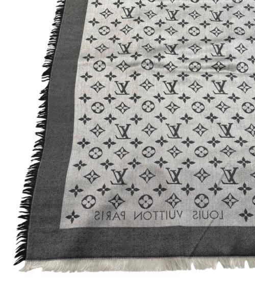 LOUIS VUITTON（ルイ ヴィトン）LOUIS VUITTON (ルイ ヴィトン) モノグラムストール　M71378 グレーの古着・服飾アイテム