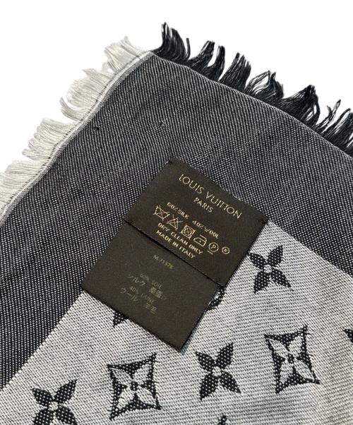 LOUIS VUITTON（ルイ ヴィトン）LOUIS VUITTON (ルイ ヴィトン) モノグラムストール　M71378 グレーの古着・服飾アイテム