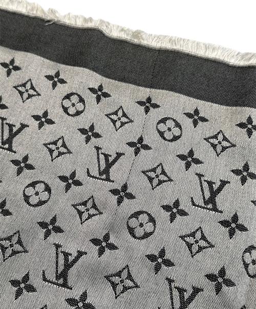 LOUIS VUITTON（ルイ ヴィトン）LOUIS VUITTON (ルイ ヴィトン) モノグラムストール　M71378 グレーの古着・服飾アイテム