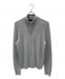 LOUIS VUITTON（ルイ ヴィトン）の古着「ジップアップニットブルゾン」｜グレー