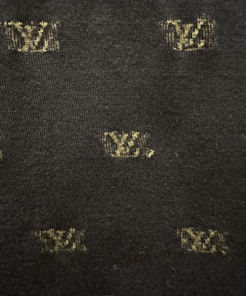 LOUIS VUITTON（ルイ ヴィトン）LOUIS VUITTON (ルイ ヴィトン) LVロゴポロシャツ ブラック サイズ:Mの古着・服飾アイテム