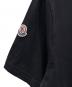中古・古着 MONCLER (モンクレール) バンダナロゴTシャツ/SS-T-SHIRT ブラック サイズ:M：27000円