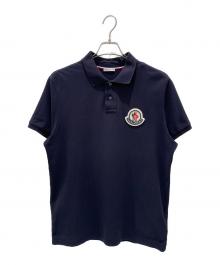 MONCLER（モンクレール）の古着「MAGLIA POLO MANICA CORTA/ポロシャツ」｜ネイビー