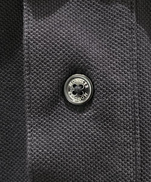 MONCLER（モンクレール）MONCLER (モンクレール) MAGLIA POLO MANICA CORTA/ポロシャツ ネイビー サイズ:Lの古着・服飾アイテム