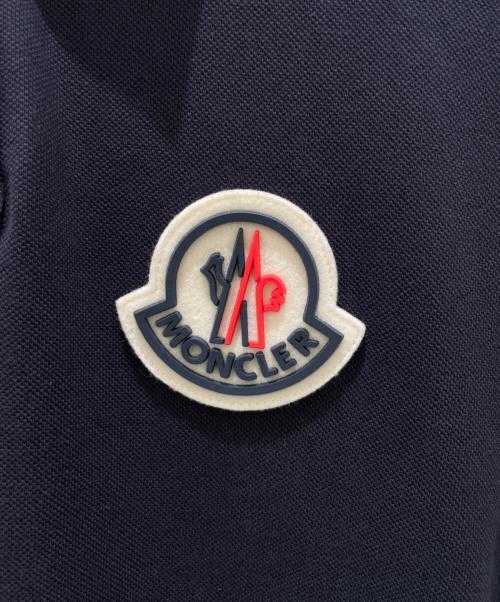 MONCLER（モンクレール）MONCLER (モンクレール) MAGLIA POLO MANICA CORTA/ポロシャツ ネイビー サイズ:Lの古着・服飾アイテム