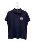 MONCLER（モンクレール）の古着「MAGLIA POLO MANICA CORTA/ポロシャツ」｜ネイビー