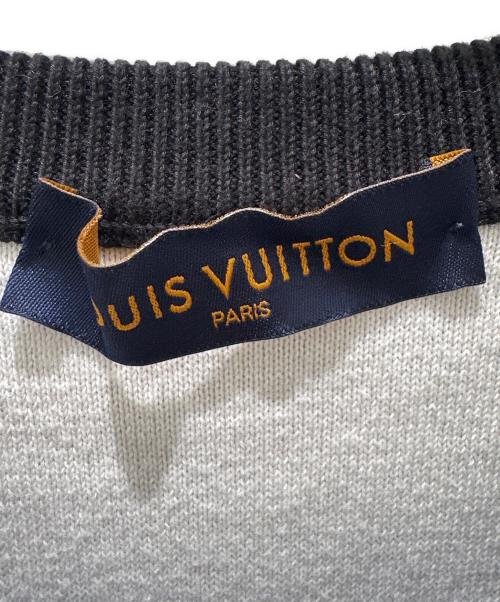 LOUIS VUITTON（ルイ ヴィトン）LOUIS VUITTON (ルイ ヴィトン) モノグラムグラディエントニット ブラック サイズ:Sの古着・服飾アイテム