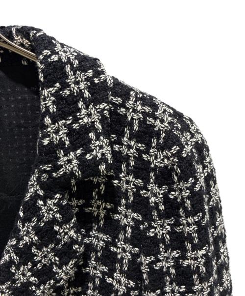 CHANEL（シャネル）CHANEL (シャネル) ココボタンツイードジャケット P37602V27235 ブラック サイズ:36の古着・服飾アイテム