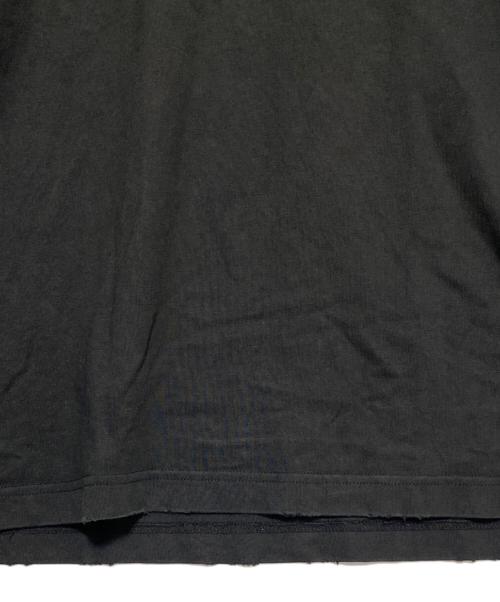 BALENCIAGA（バレンシアガ）BALENCIAGA (バレンシアガ) ダメージ加工Tシャツ ブラック サイズ:Sの古着・服飾アイテム