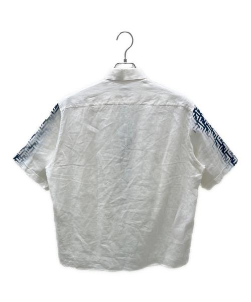 FENDI（フェンディ）FENDI (フェンディ) ズッカリネンシャツ アイボリー サイズ:40の古着・服飾アイテム