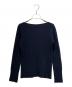 PRADA (プラダ) ボートネックリブニット ネイビー サイズ:38：35000円
