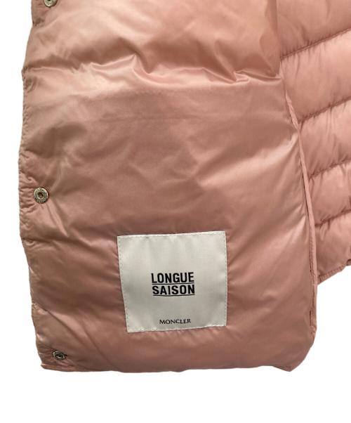 MONCLER（モンクレール）MONCLER (モンクレール) LIANE/ダウンベスト ピンク サイズ:3の古着・服飾アイテム