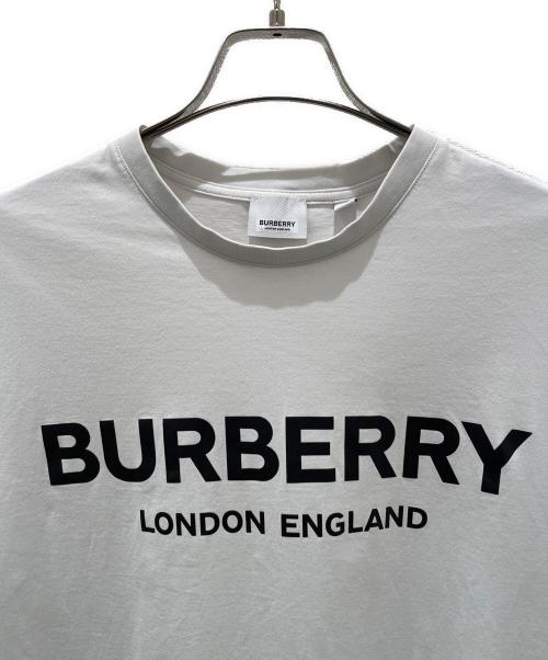 BURBERRY（バーバリー）BURBERRY (バーバリー) ロゴTシャツ ホワイト サイズ:Sの古着・服飾アイテム