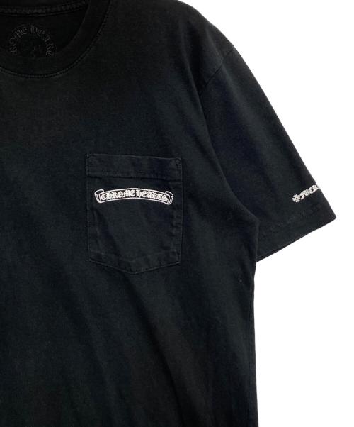 CHROME HEARTS（クロムハーツ）CHROME HEARTS (クロムハーツ) スクロールラベルTシャツ ブラック サイズ:Mの古着・服飾アイテム