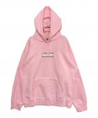 SUPREME×BURBERRYシュプリーム×バーバリー）の古着「Box Logo Hooded Sweatshirt」｜ピンク
