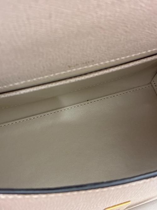 Valextra（ヴァレクストラ）Valextra (ヴァレクストラ) イジィデミニ グレージュ サイズ:ミニの古着・服飾アイテム