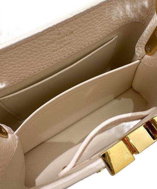 LOUIS VUITTON（ルイ ヴィトン）LOUIS VUITTON (ルイ ヴィトン) カプシーヌ MINI M23082 ベージュ サイズ:MINIの古着・服飾アイテム