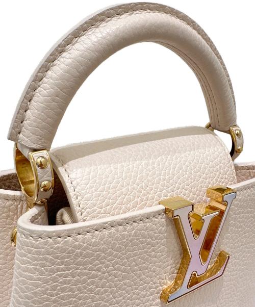 LOUIS VUITTON（ルイ ヴィトン）LOUIS VUITTON (ルイ ヴィトン) カプシーヌ MINI M23082 ベージュ サイズ:MINIの古着・服飾アイテム