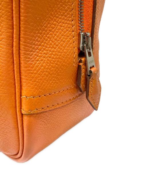 HERMES（エルメス）HERMES (エルメス) ミニプリュム 20 ▢H:2004年 オレンジ  オレンジ サイズ:20の古着・服飾アイテム