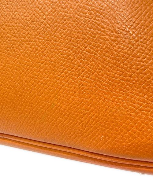 HERMES（エルメス）HERMES (エルメス) ミニプリュム 20 ▢H:2004年 オレンジ  オレンジ サイズ:20の古着・服飾アイテム