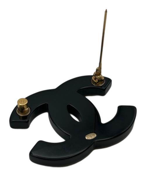 CHANEL（シャネル）CHANEL (シャネル) パールラインストーンココマーク ブローチ ブラックの古着・服飾アイテム