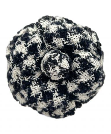 中古・古着通販】CHANEL (シャネル) ツィード カメリアブローチ
