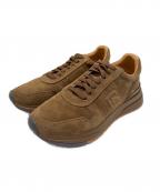 RALPH LAUREN Purple Labelラルフ ローレン パープル レーベル）の古着「レザースニーカー」｜ブラウン