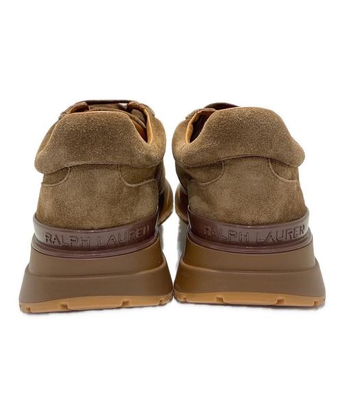 RALPH LAUREN Purple Label（ラルフ ローレン パープル レーベル）RALPH LAUREN Purple Label (ラルフ ローレン パープル レーベル) レザースニーカー ブラウン サイズ:6Eの古着・服飾アイテム