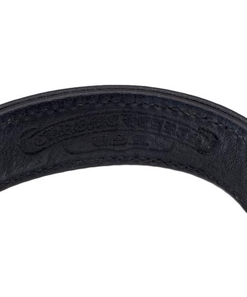 CHROME HEARTS（クロムハーツ）CHROME HEARTS (クロムハーツ) クロスボール　ブレスレット ブラック サイズ:-の古着・服飾アイテム