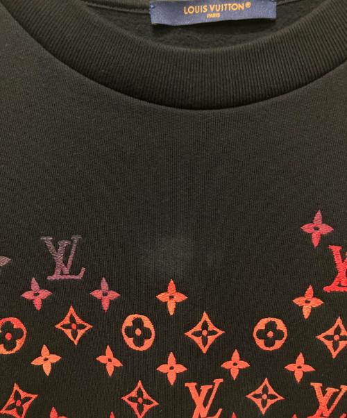 LOUIS VUITTON（ルイ ヴィトン）LOUIS VUITTON (ルイ ヴィトン) モノグラムエンブロイイダードスウェット ブラック サイズ:XLの古着・服飾アイテム