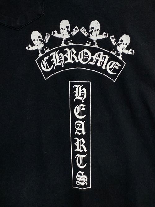 CHROME HEARTS（クロムハーツ）CHROME HEARTS (クロムハーツ) FOTIプリントTシャツ ブラック サイズ:Sの古着・服飾アイテム