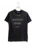 LOUIS VUITTON（ルイ ヴィトン）の古着「チェーン付き 反転ロゴ Tシャツ」｜ブラック