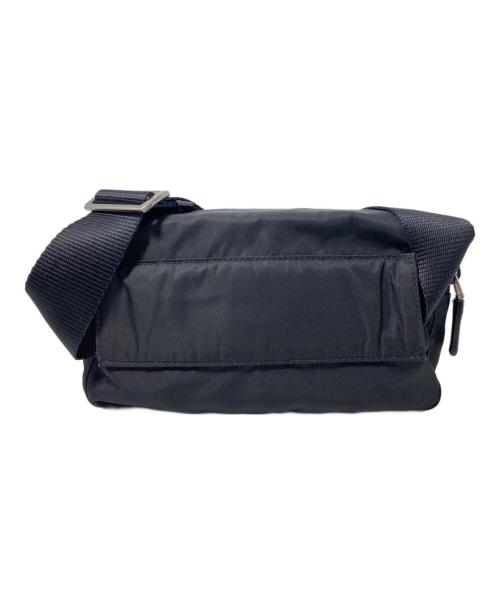 PRADA（プラダ）PRADA (プラダ) ナイロンウエストバッグ ブラックの古着・服飾アイテム