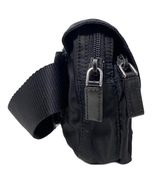 PRADA（プラダ）PRADA (プラダ) ナイロンウエストバッグ ブラックの古着・服飾アイテム