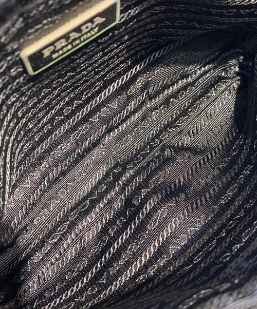 PRADA（プラダ）PRADA (プラダ) ナイロンウエストバッグ ブラックの古着・服飾アイテム
