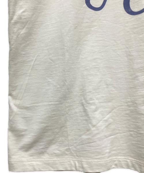 GUCCI（グッチ）GUCCI (グッチ) adidas (アディダス) 22AW ロゴTシャツ/リンガーTシャツ ホワイト サイズ:XXSの古着・服飾アイテム