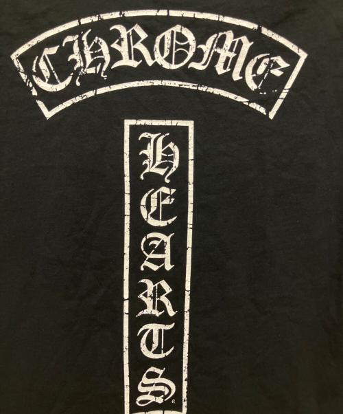 CHROME HEARTS（クロムハーツ）CHROME HEARTS (クロムハーツ) OLD T-BAR STAR LOGO ティーバースタープリント半袖Tシャツ ブラック サイズ:Mの古着・服飾アイテム